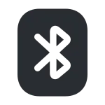 Bluetooth Rectangle SVG Icon